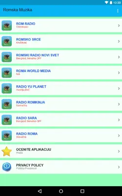 Romska Muzika android App screenshot 0